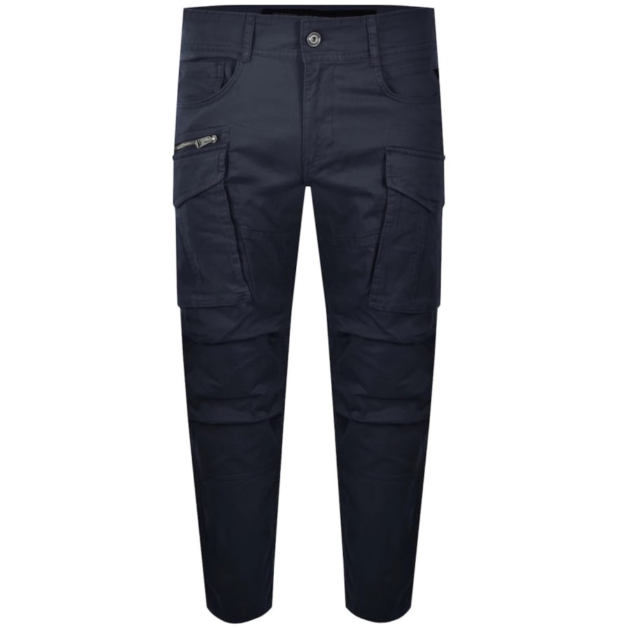Image number 1 for Replay Joe Cargo Trousers Navy