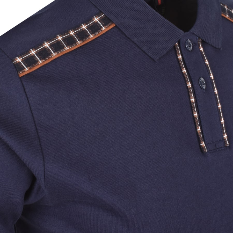 Image number 4 for Luke 1977 Hamilton Polo T Shirt Dark Navy