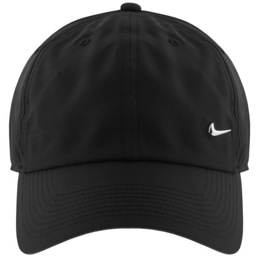 Image number 1 for Nike Metal Swoosh Club Cap Black