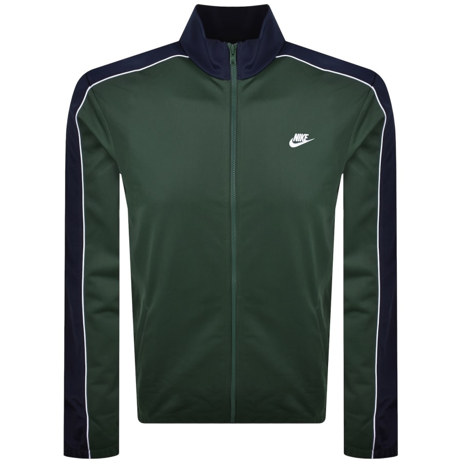 Image number 2 for Nike Club Tracksuit Green