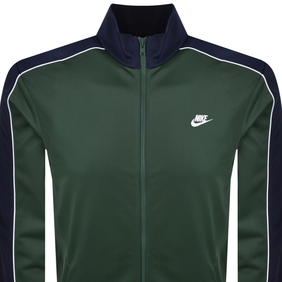 Image number 3 for Nike Club Tracksuit Green