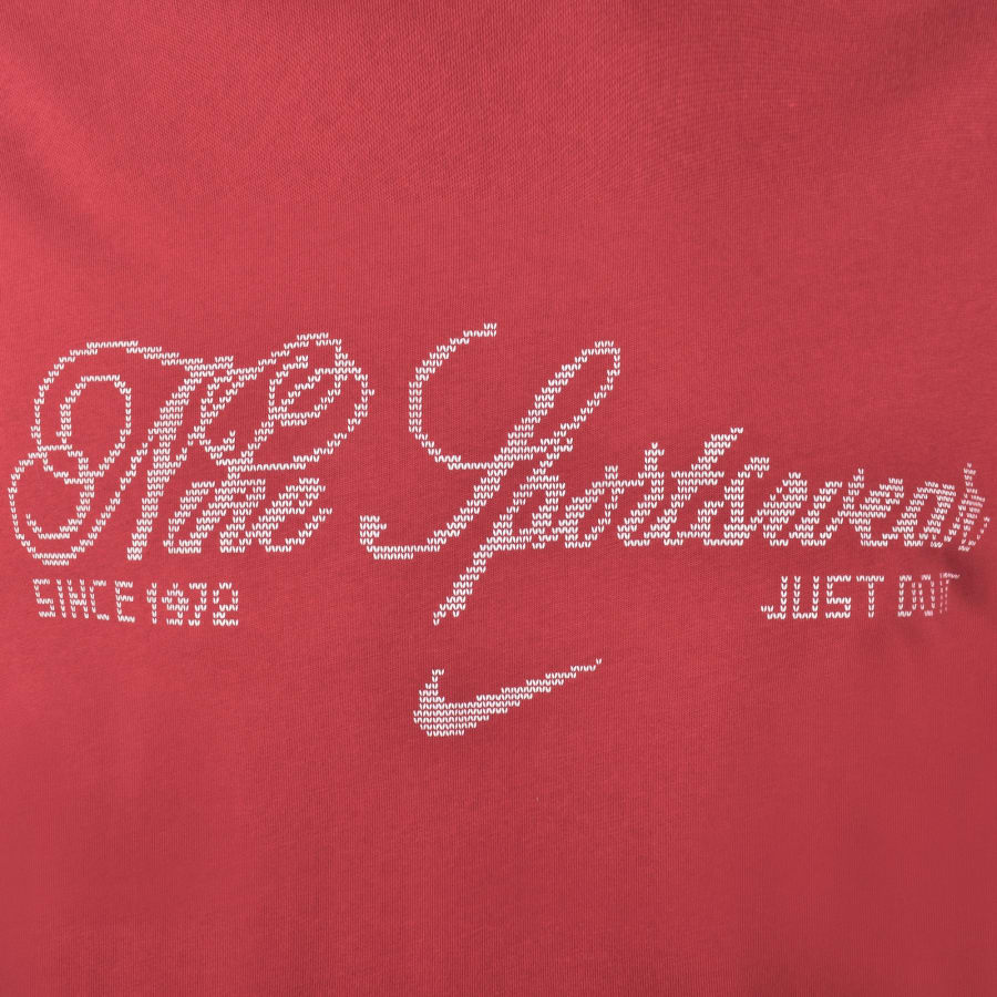 Image number 3 for Nike Sportswear Loose Fit T Shirt Red