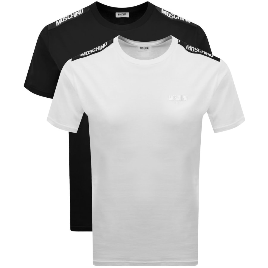 Image number 1 for Moschino Active 2 Pack T Shirts Multi