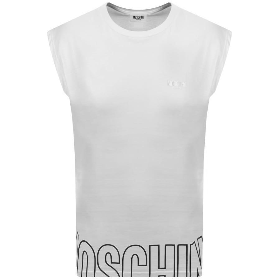 Image number 1 for Moschino Active Vest White