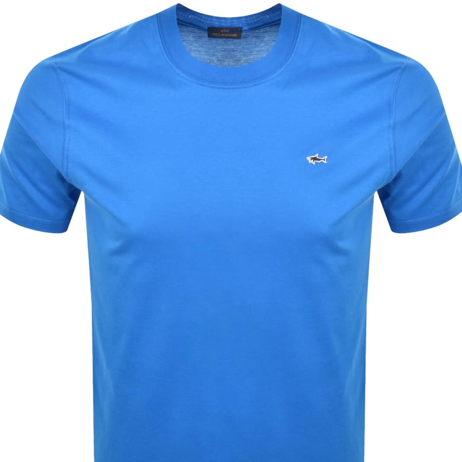 Image number 2 for Paul And Shark Logo T Shirt Blue