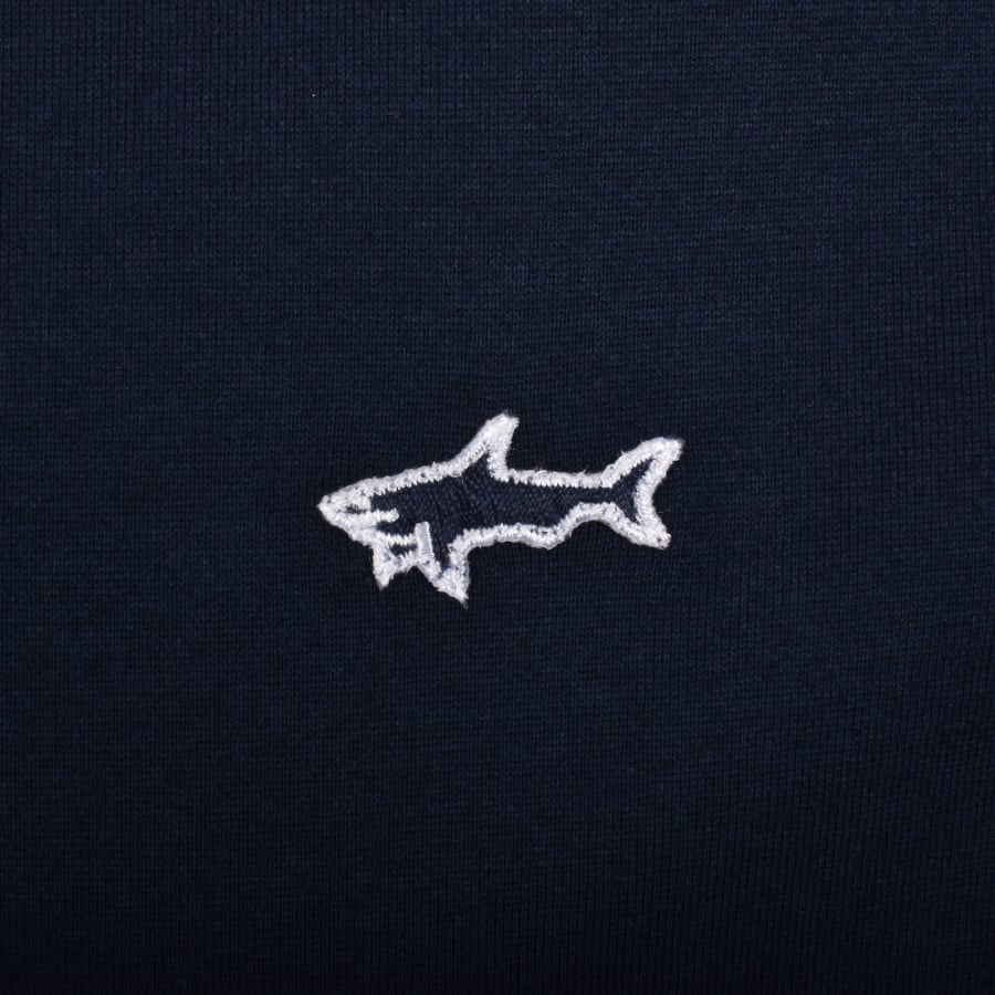 Image number 3 for Paul And Shark Logo T Shirt Navy