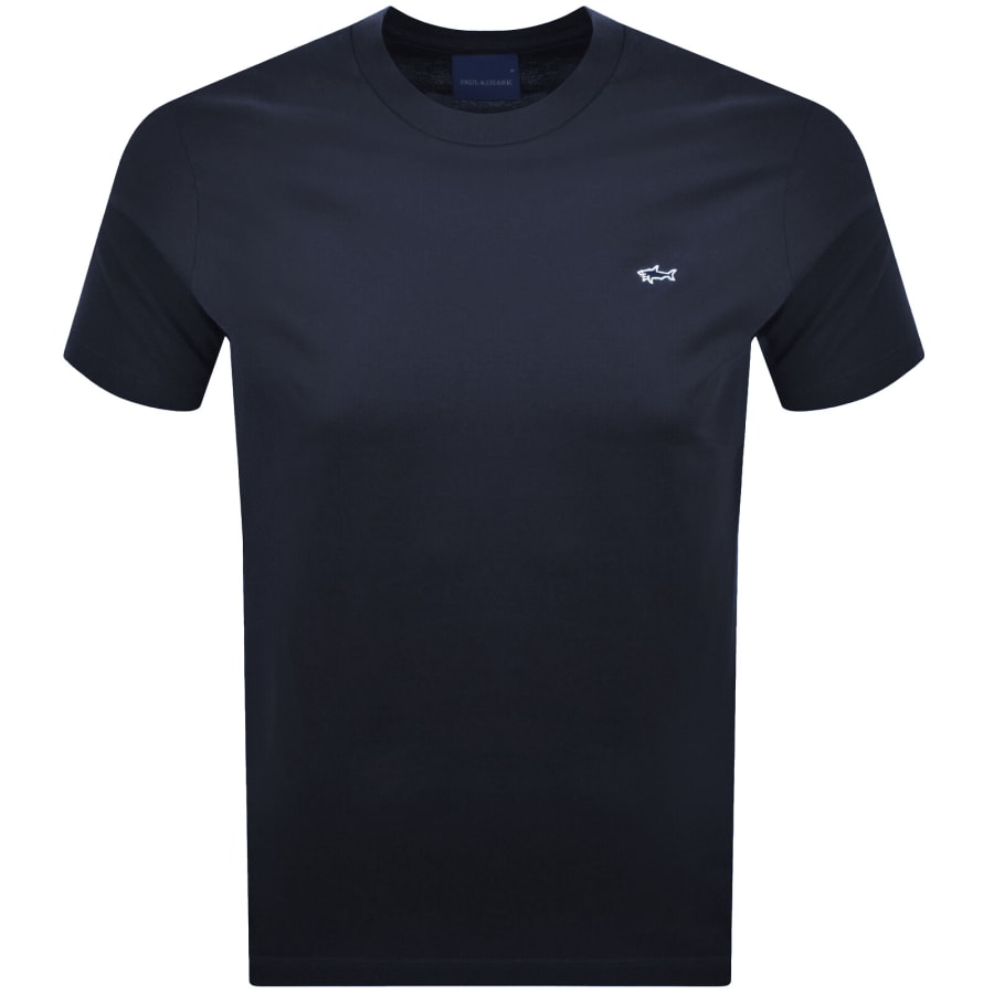 Image number 1 for Paul And Shark Logo T Shirt Navy