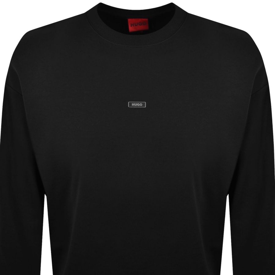 Image number 2 for HUGO Dettilar Sweatshirt Black