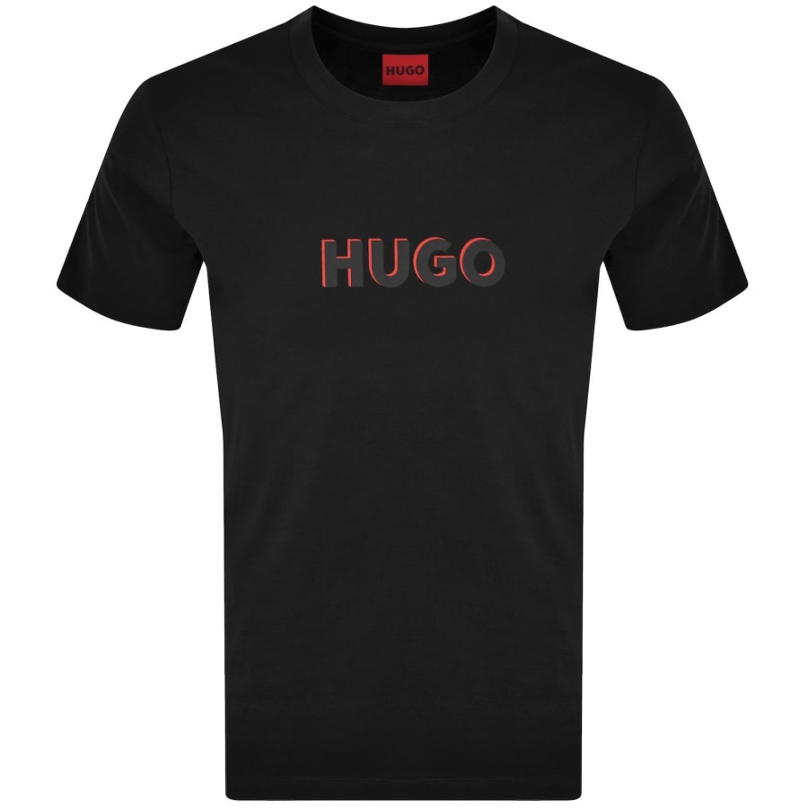 Image number 1 for HUGO Noxy Beach T Shirt Black