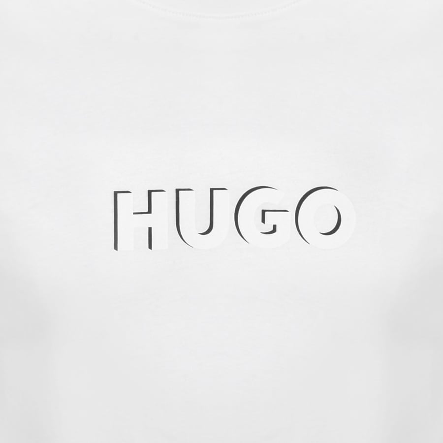 Image number 3 for HUGO Noxy Beach T Shirt White