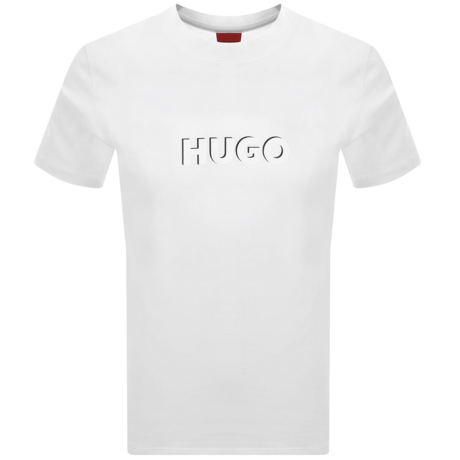 Image number 1 for HUGO Noxy Beach T Shirt White