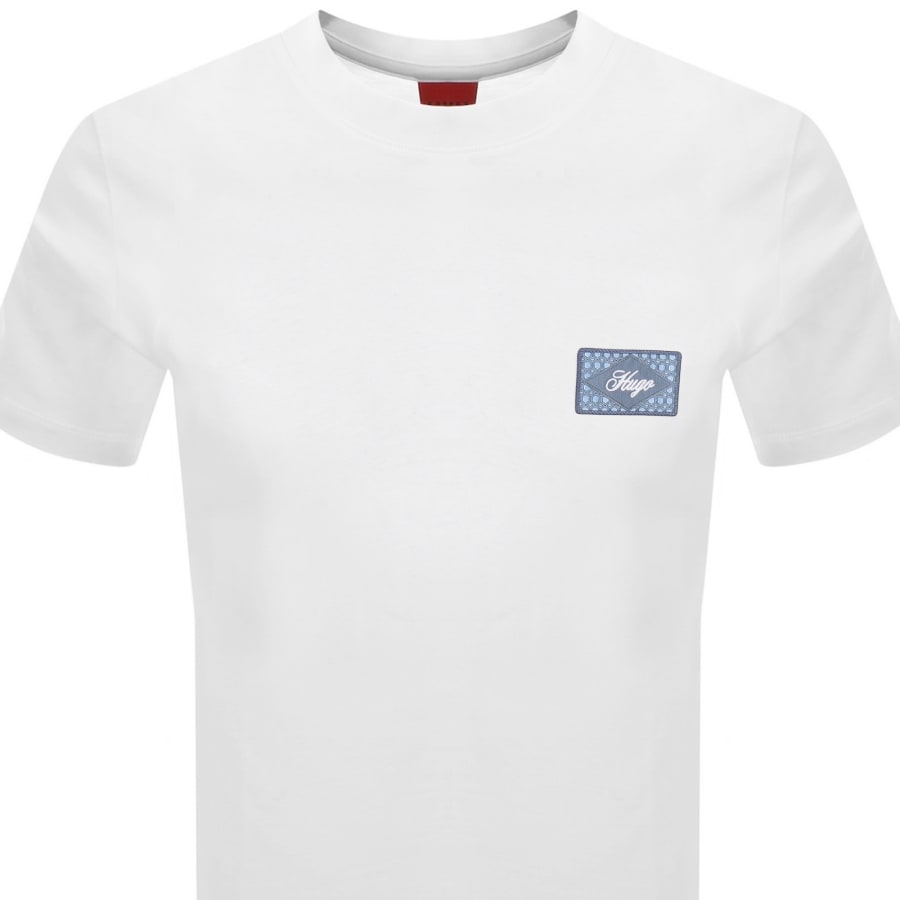 Image number 2 for HUGO Draevi T Shirt White