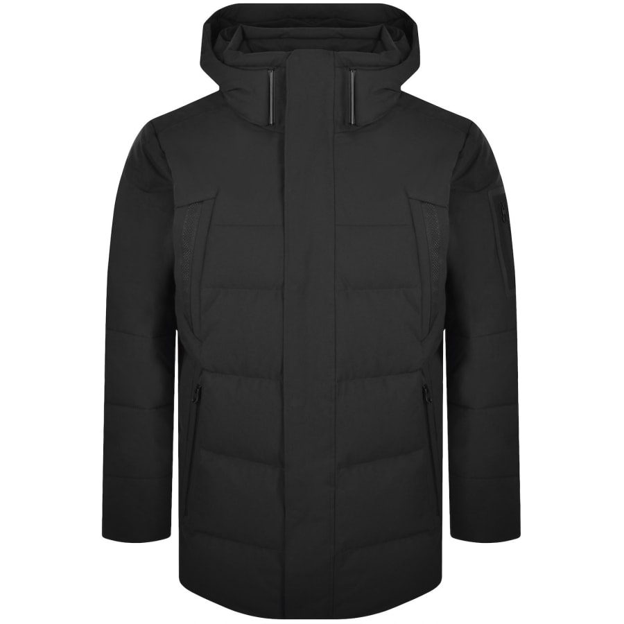 Image number 2 for BOSS OW Block X Down Jacket Black