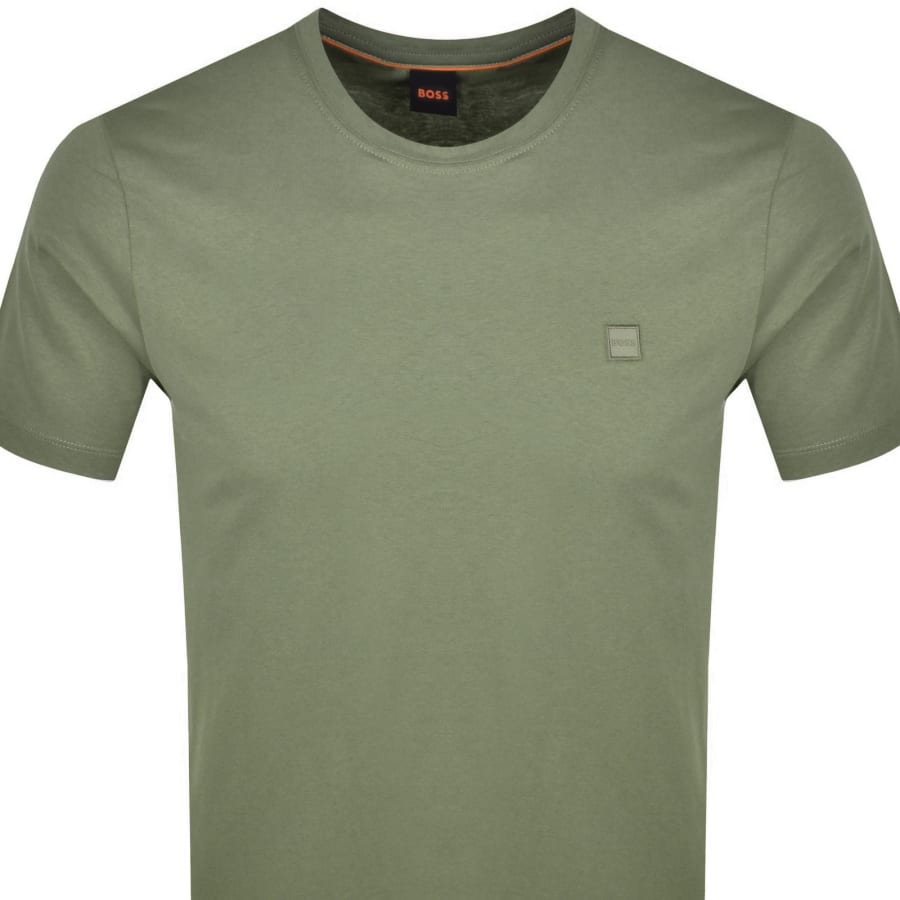 Image number 2 for BOSS Te Tales T Shirt Green