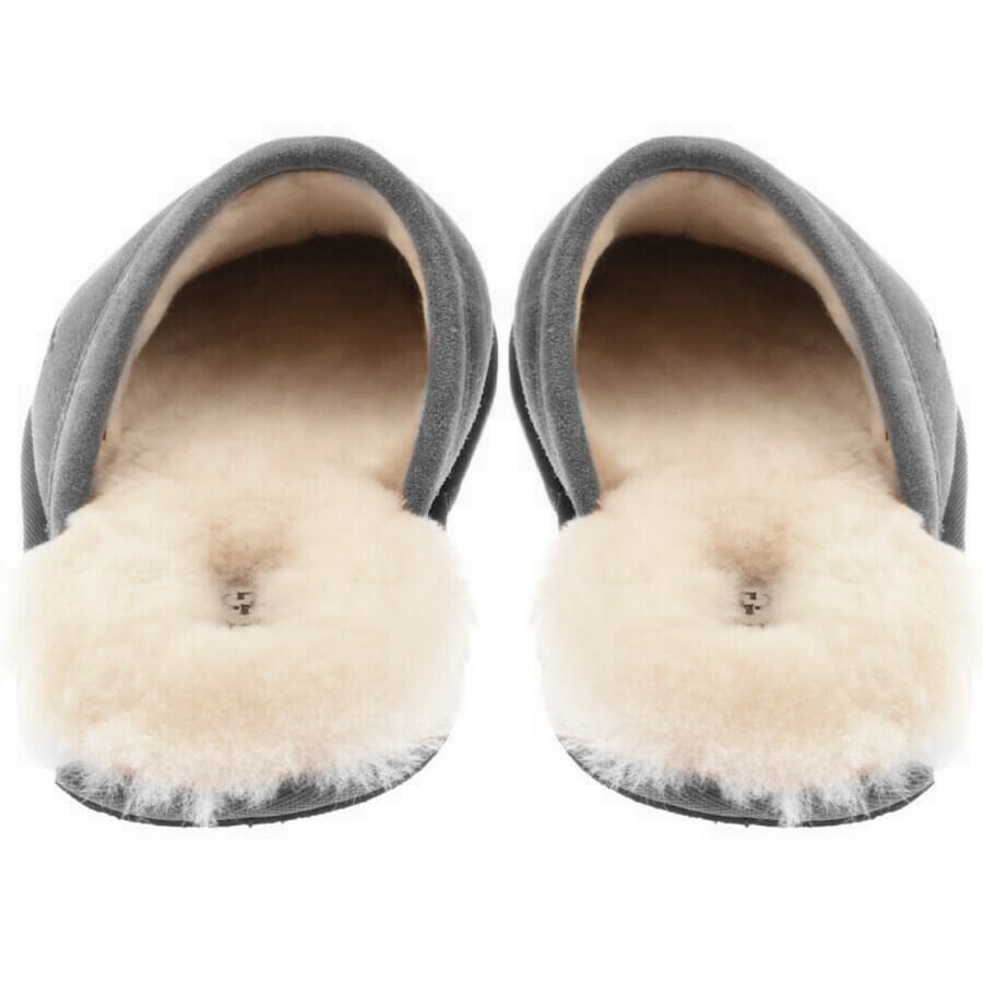 Image number 2 for UGG Scuff Slippers Dark Grey