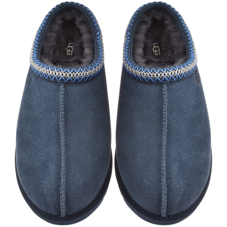 Image number 3 for UGG Tasman II Slippers Deep Ocean Blue