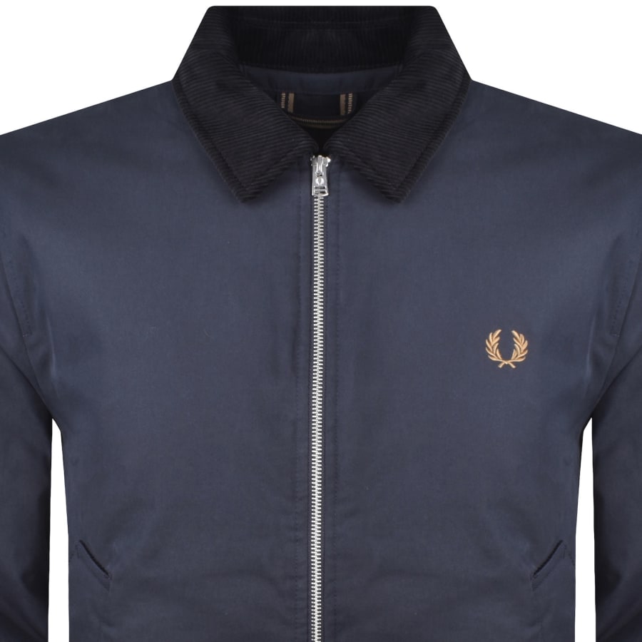 Image number 2 for Fred Perry Caban Jacket Navy