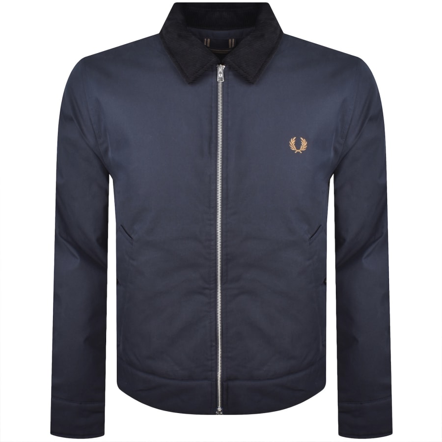 Image number 1 for Fred Perry Caban Jacket Navy