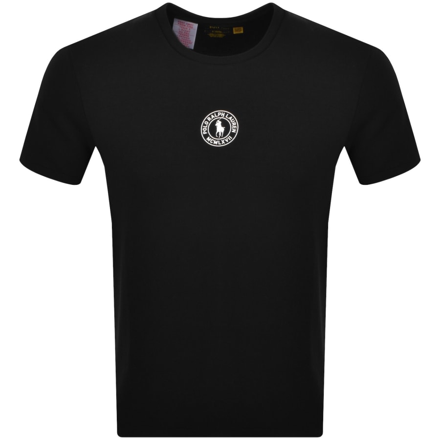 Image number 1 for Ralph Lauren Crew Neck T Shirt Black