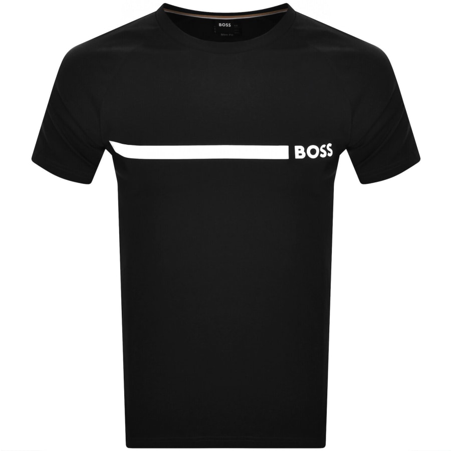 Image number 1 for BOSS Slim Fit T Shirt Black