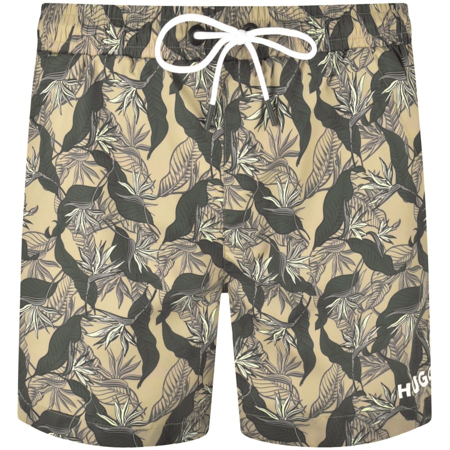 Image number 1 for HUGO Calala Swim Shorts Green