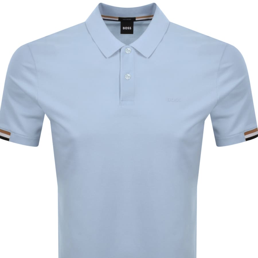 Image number 2 for BOSS Parlay 147 Polo T Shirt Blue