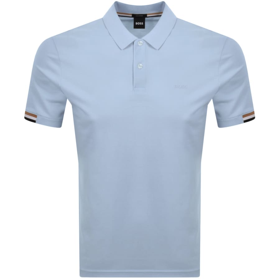 Image number 1 for BOSS Parlay 147 Polo T Shirt Blue