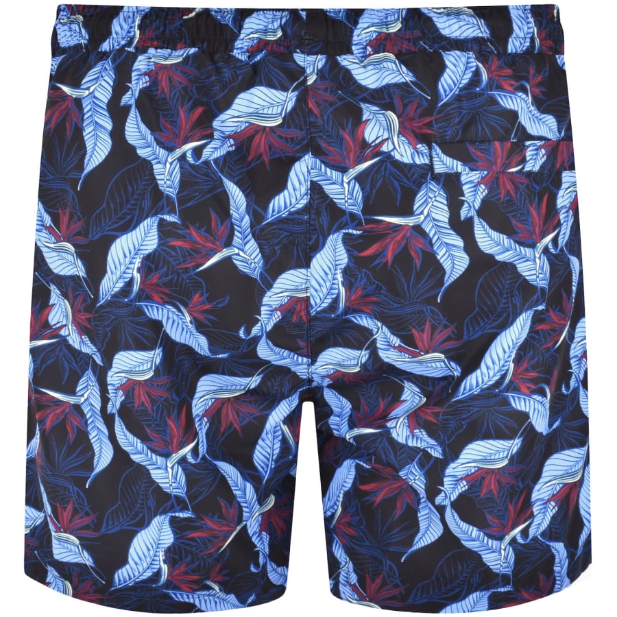 Image number 2 for HUGO Calala Swim Shorts Navy