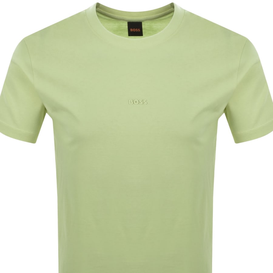 Image number 2 for BOSS TChup Logo T Shirt Green