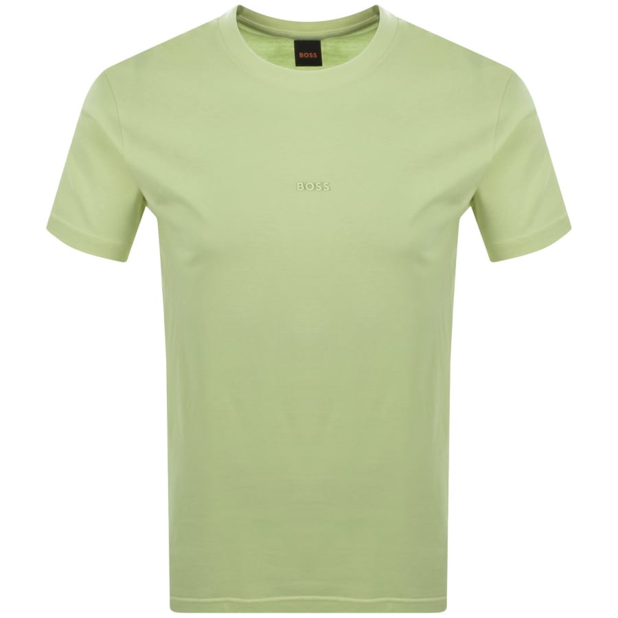 Image number 1 for BOSS TChup Logo T Shirt Green