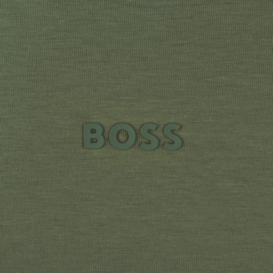 Image number 3 for BOSS TChup Logo T Shirt Green