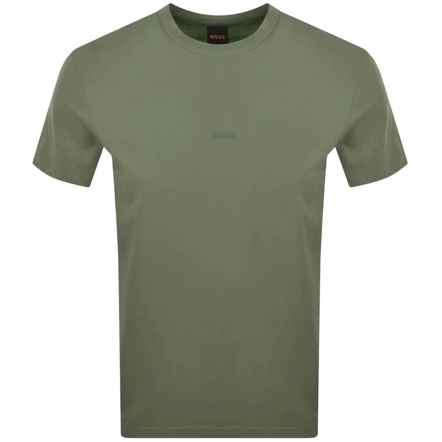 Image number 1 for BOSS TChup Logo T Shirt Green
