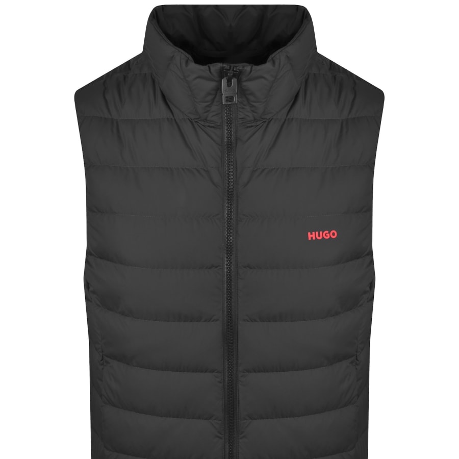 Image number 2 for HUGO Bracko Padded Gilet Black