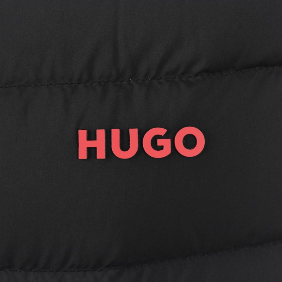 Image number 3 for HUGO Bracko Padded Gilet Black