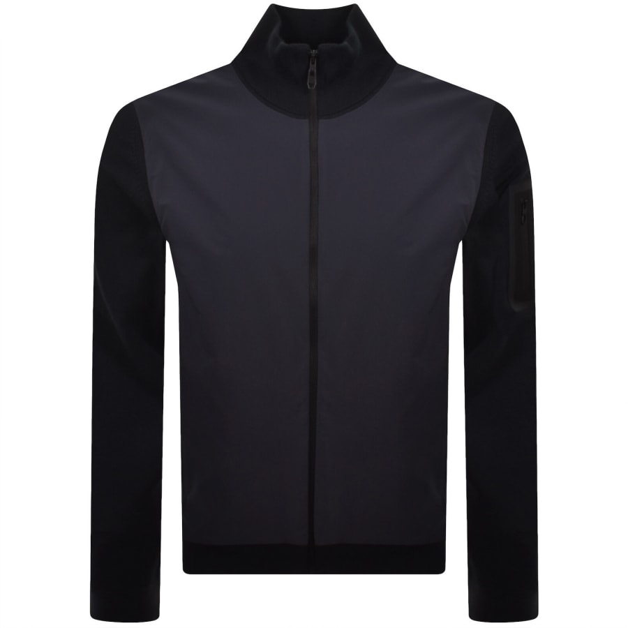 Image number 2 for BOSS Knit Momentum-X Jumper Navy