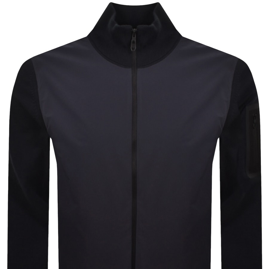 Image number 3 for BOSS Knit Momentum-X Jumper Navy