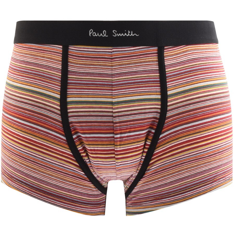 Paul Smith Striped Pattern Boxers In Black