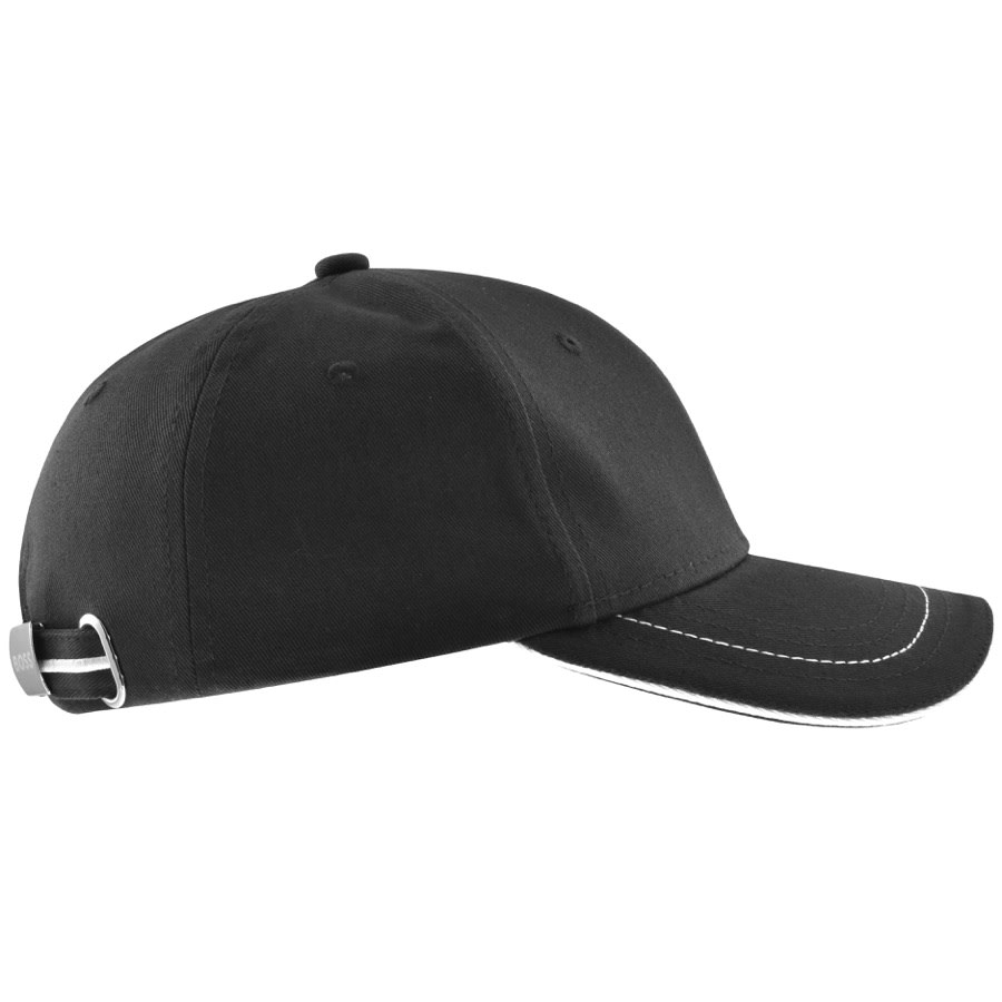 Boss Athleisure Boss Baseball Cap Black In Black