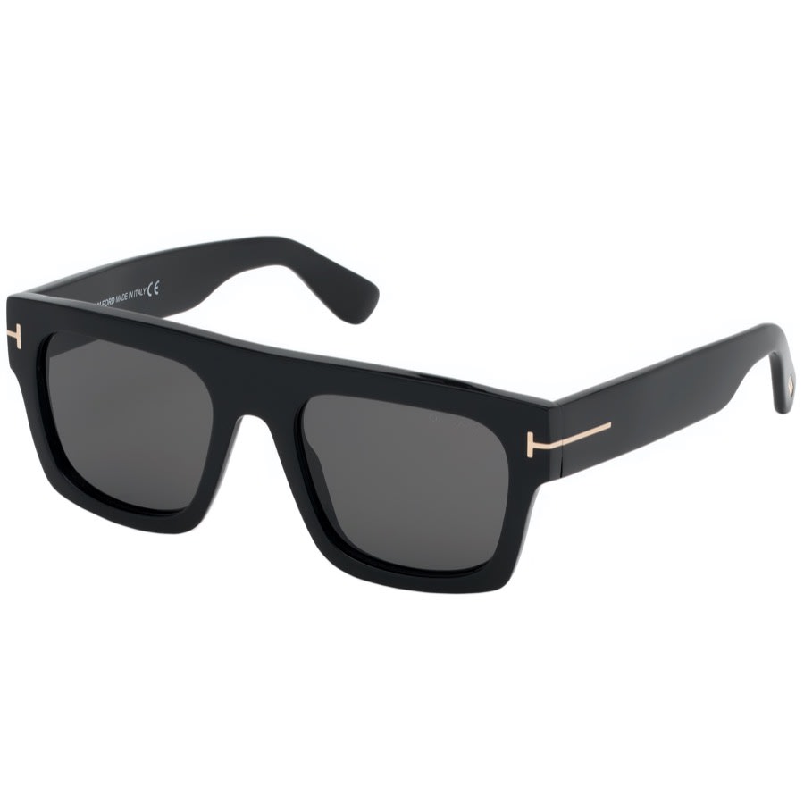 Tom Ford Fausto Square-frame Sunglasses In Black