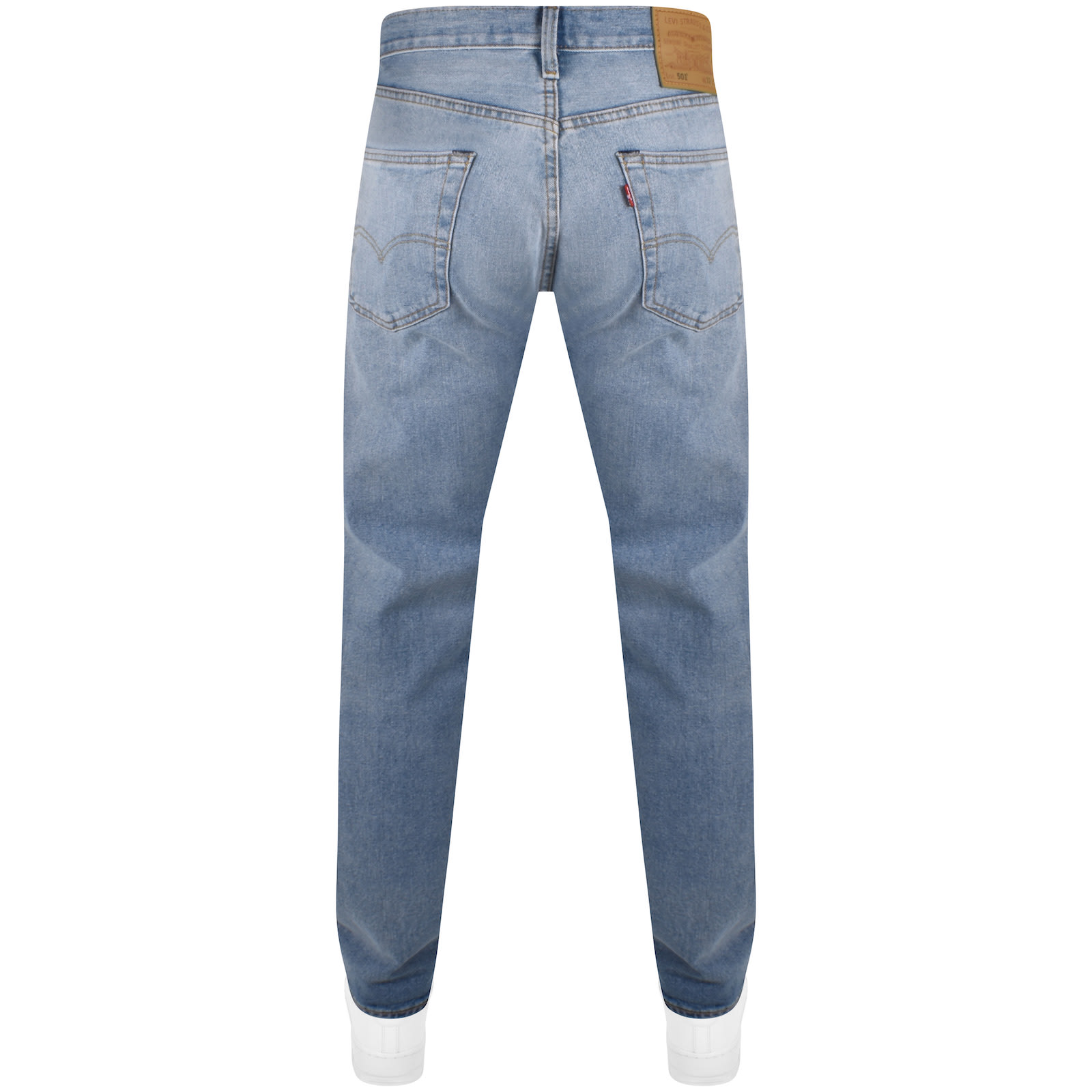 Shop Levi's Levis 501 Original Light Wash Jeans Blue