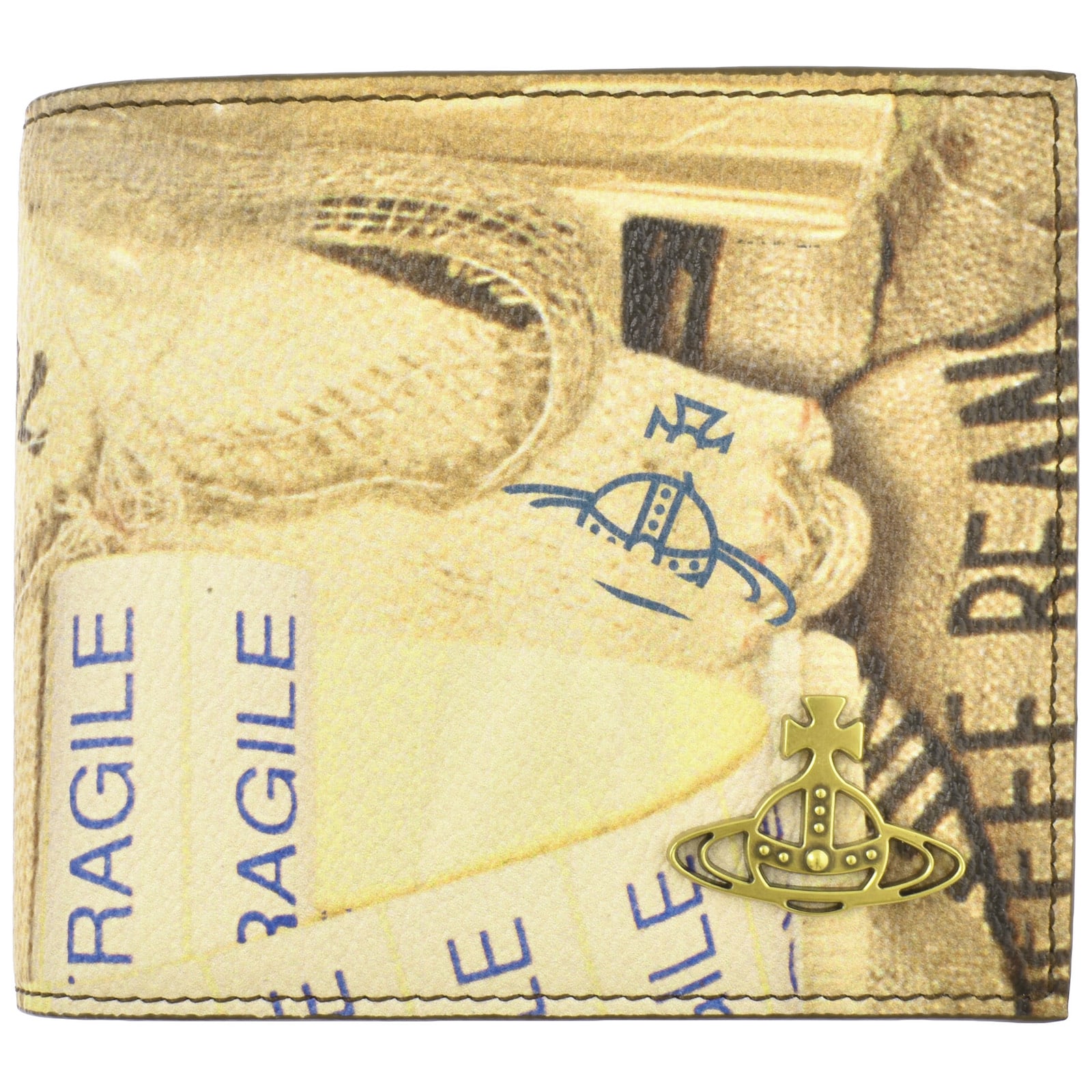 Shop Vivienne Westwood Wallet Beige