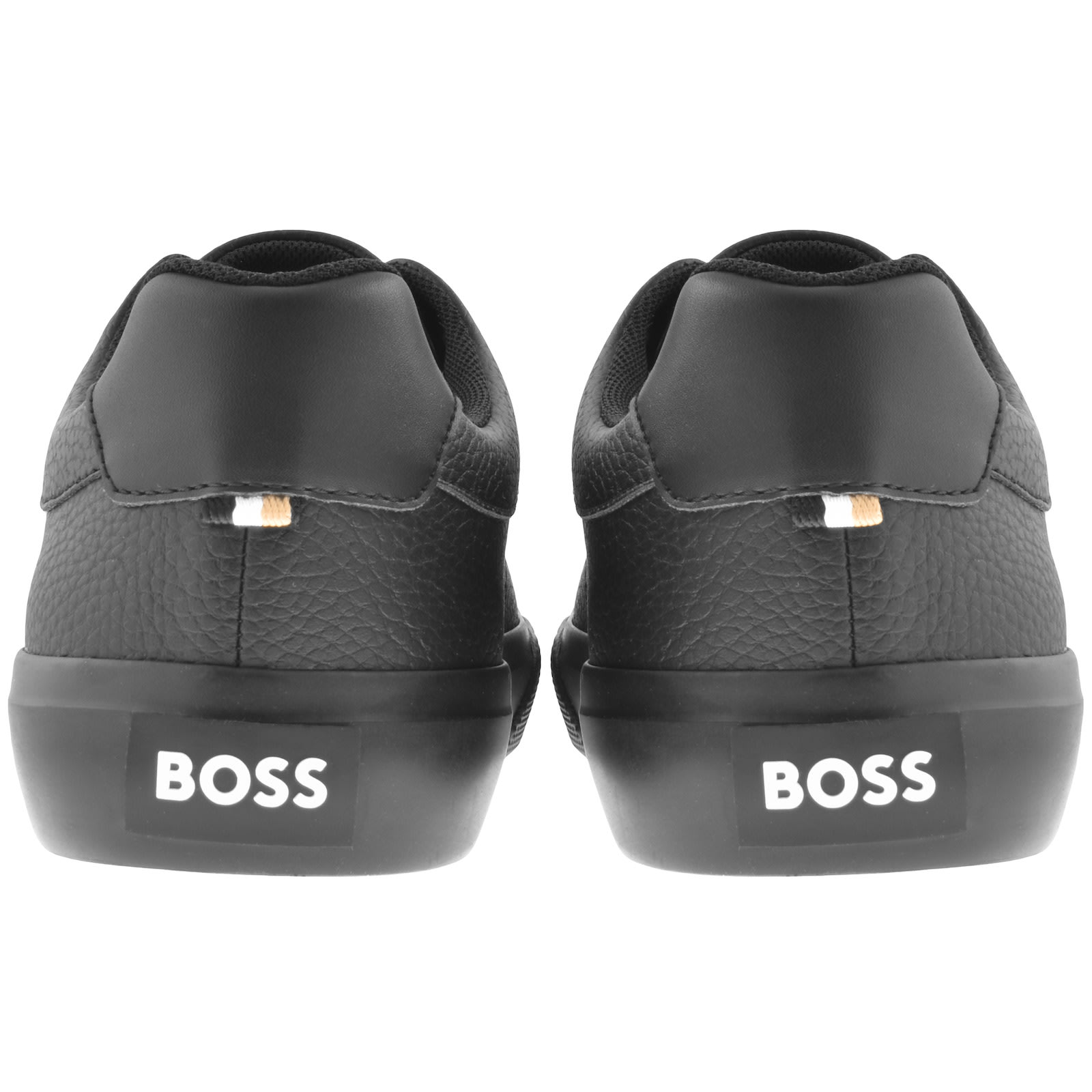 Shop Boss Business Boss Aiden Tennis Trainers Black