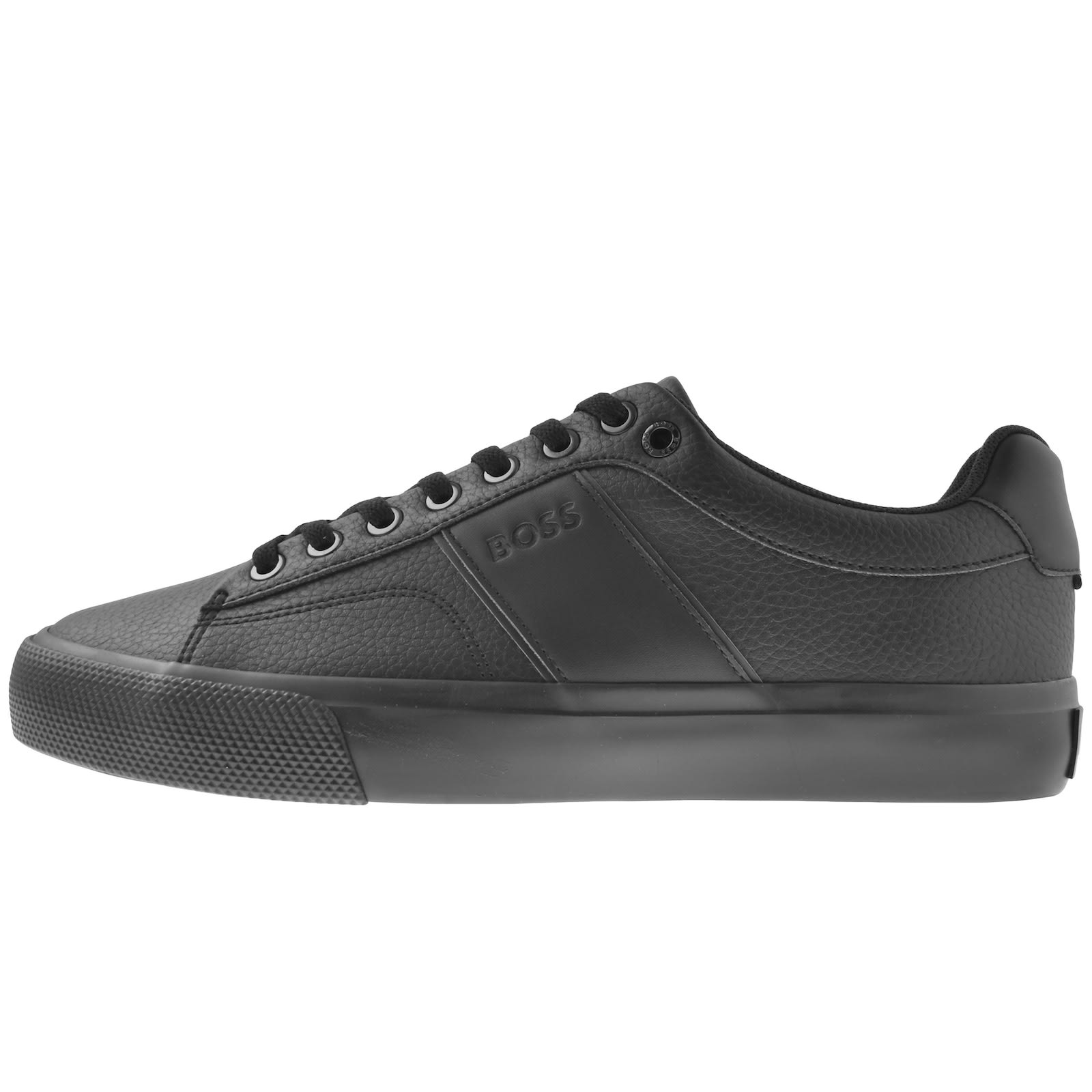 Shop Boss Business Boss Aiden Tennis Trainers Black