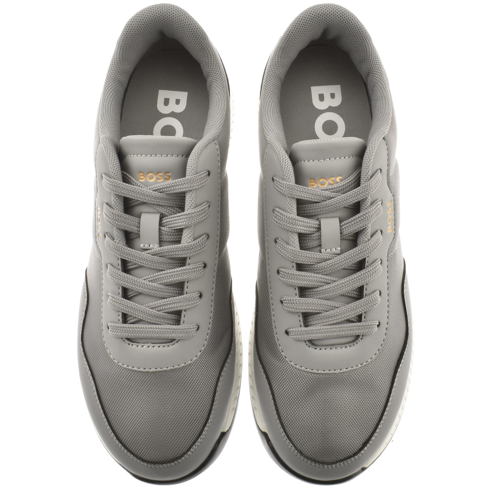 Shop Boss Business Boss Titanium Runner Trainers Grey