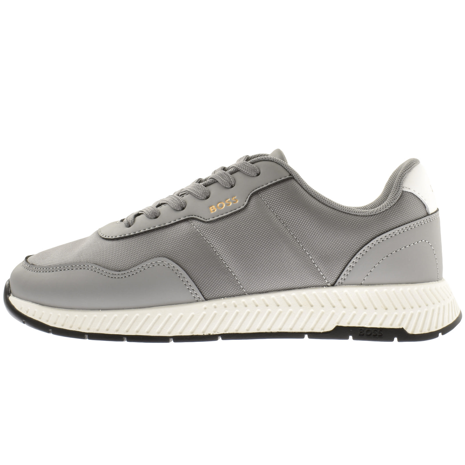 Shop Boss Business Boss Titanium Runner Trainers Grey