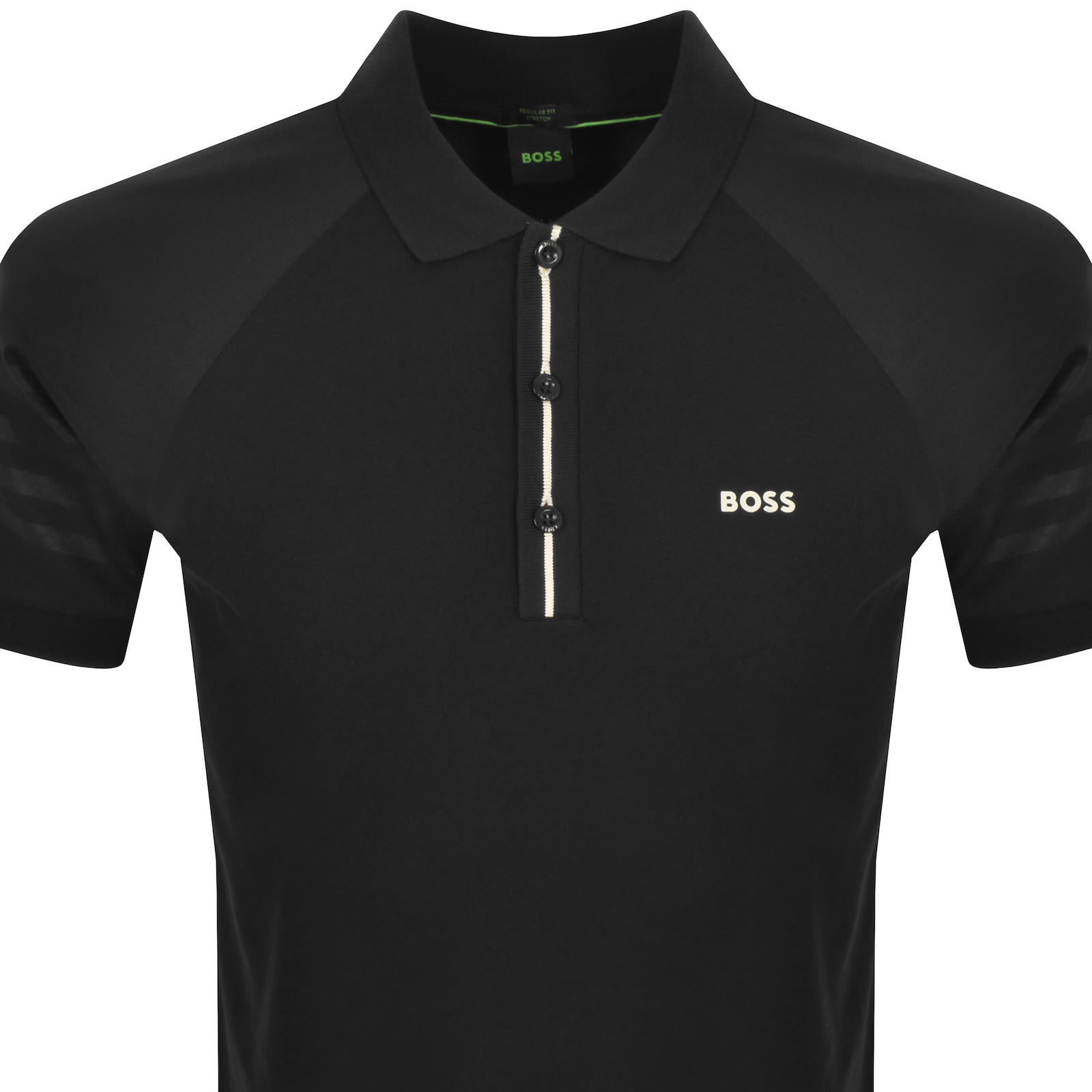 Shop Boss Athleisure Boss Paddy 2 Polo T Shirt Black