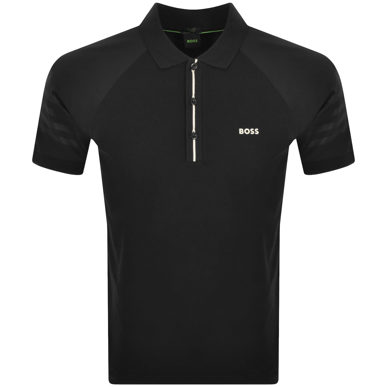 Shop Boss Athleisure Boss Paddy 2 Polo T Shirt Black