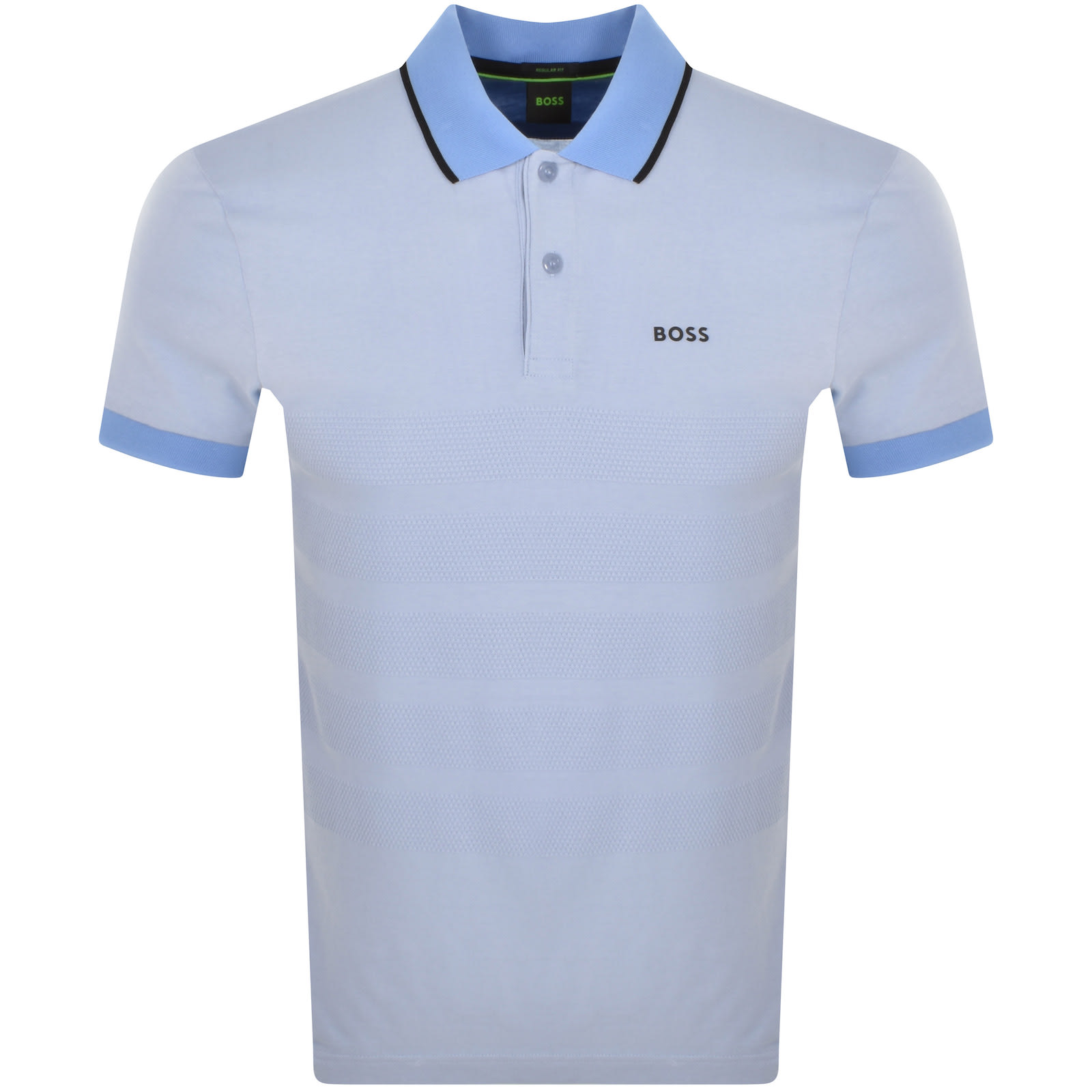 Shop Boss Athleisure Boss Paddy 5 Polo T Shirt Blue