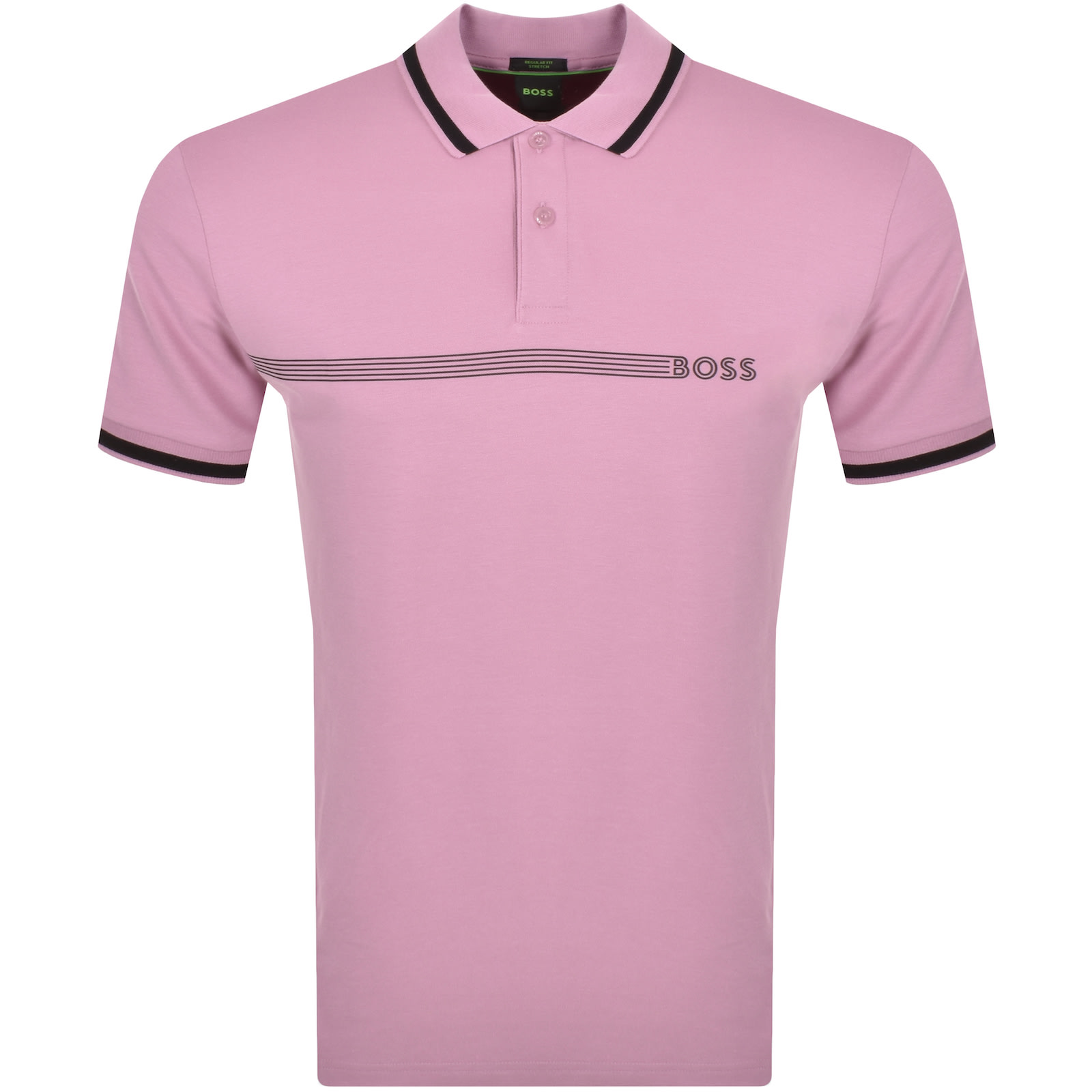 Shop Boss Athleisure Boss Paddy 1 Polo T Shirt Purple