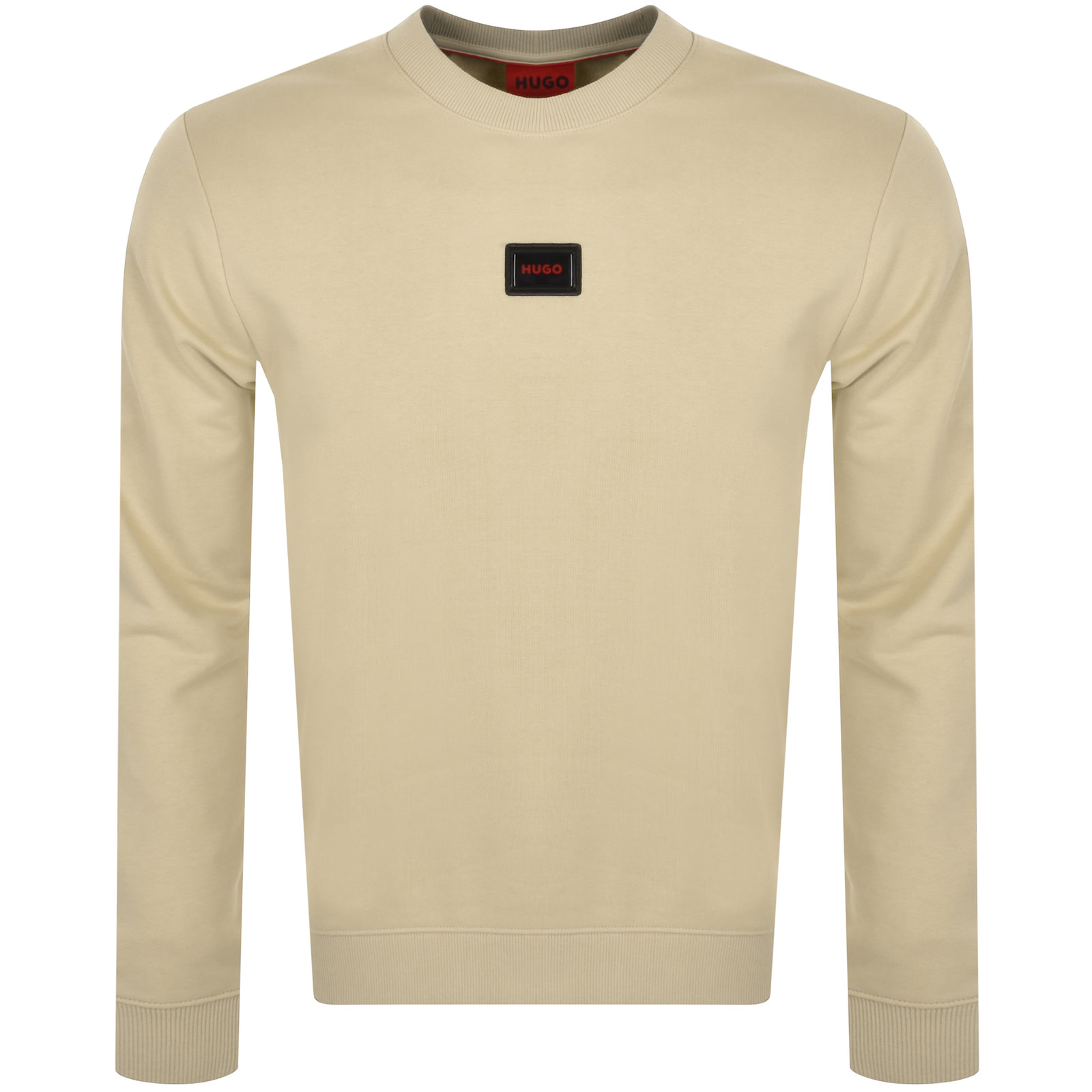 Shop Hugo Diragol Gel Sweatshirt Beige